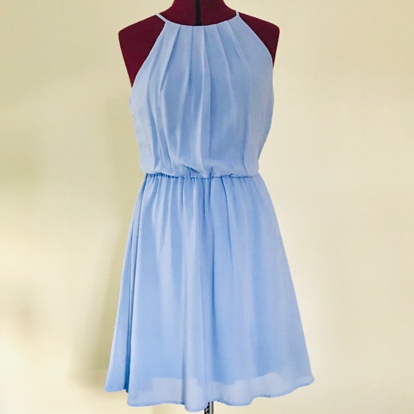 Lush Dresses & Skirts - Lush Periwinkle Midi Dress
